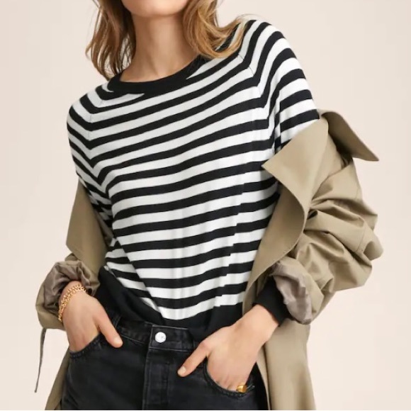 NWT Striped knit sweater. - Picture 3 of 3